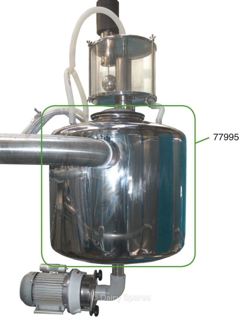 Mounting Bracket for Stainless Steel Vertical Receiving Vessel 77995 – 5030