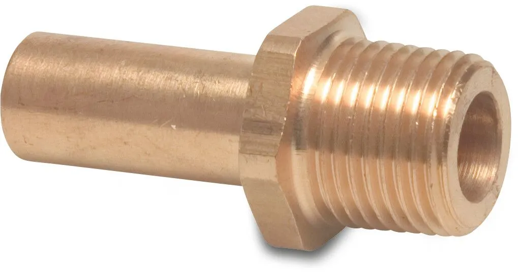 Speedfit Messing Adapter 15 mm x 1/2" AG