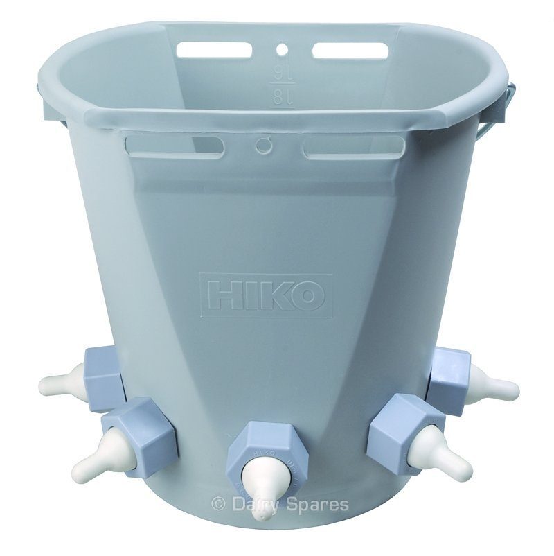 Hiko® Lamb Bucket Round c/w 5 Teats – MS24 MS24