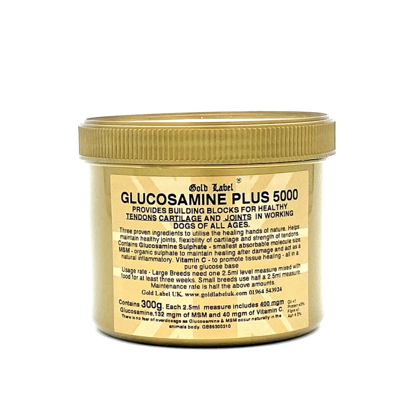 Gold Label Canine Glucosamine Plus 5000 GLD1860