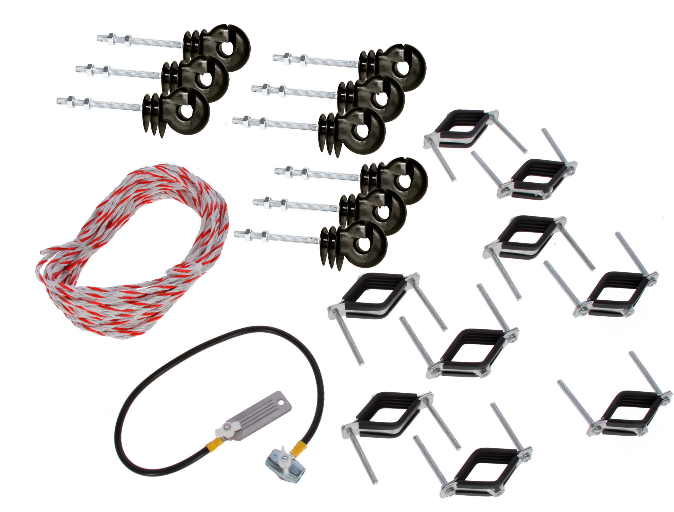Elektro-Set für Weidetore (speziell zur Wolfsabwehr)