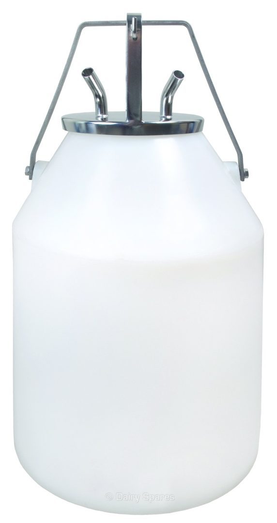 Greenoak Dump Bucket c/w Stainless Steel Lockable Lid 2 Ports (2x17mm) – 78194