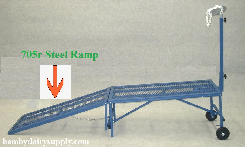Ramp only for Sydell fold up stands - painted steel - FOB
