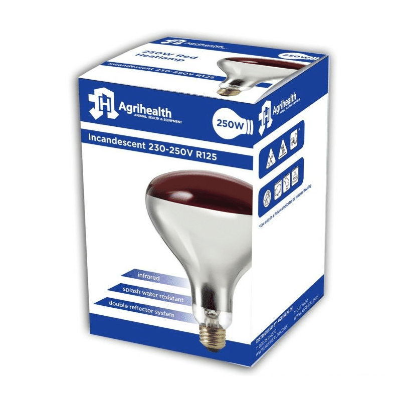 Agrihealth Infrared heatlamp bulb red