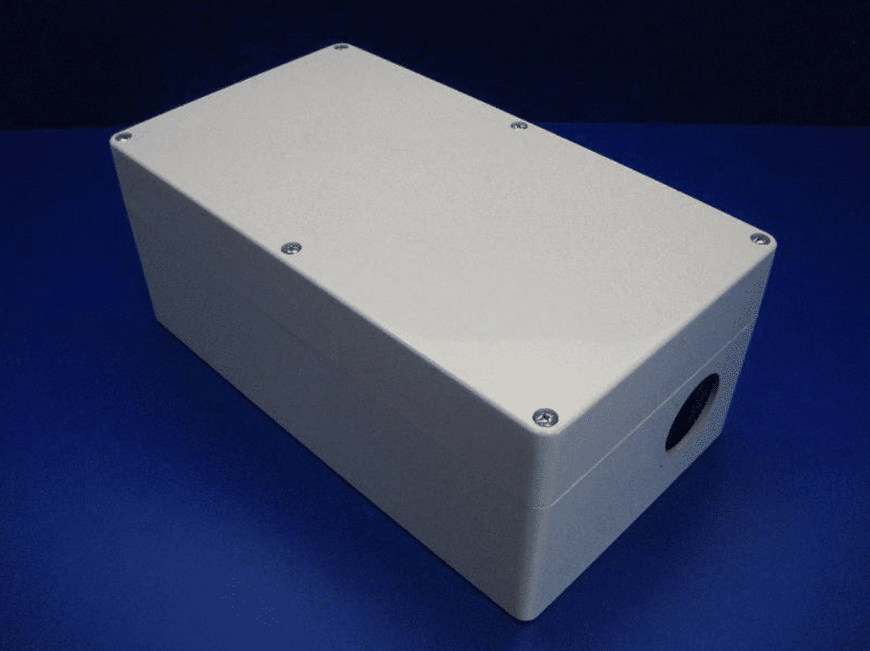 Autowasher Power Supply and Equipment Interface Enclosure Post CNC