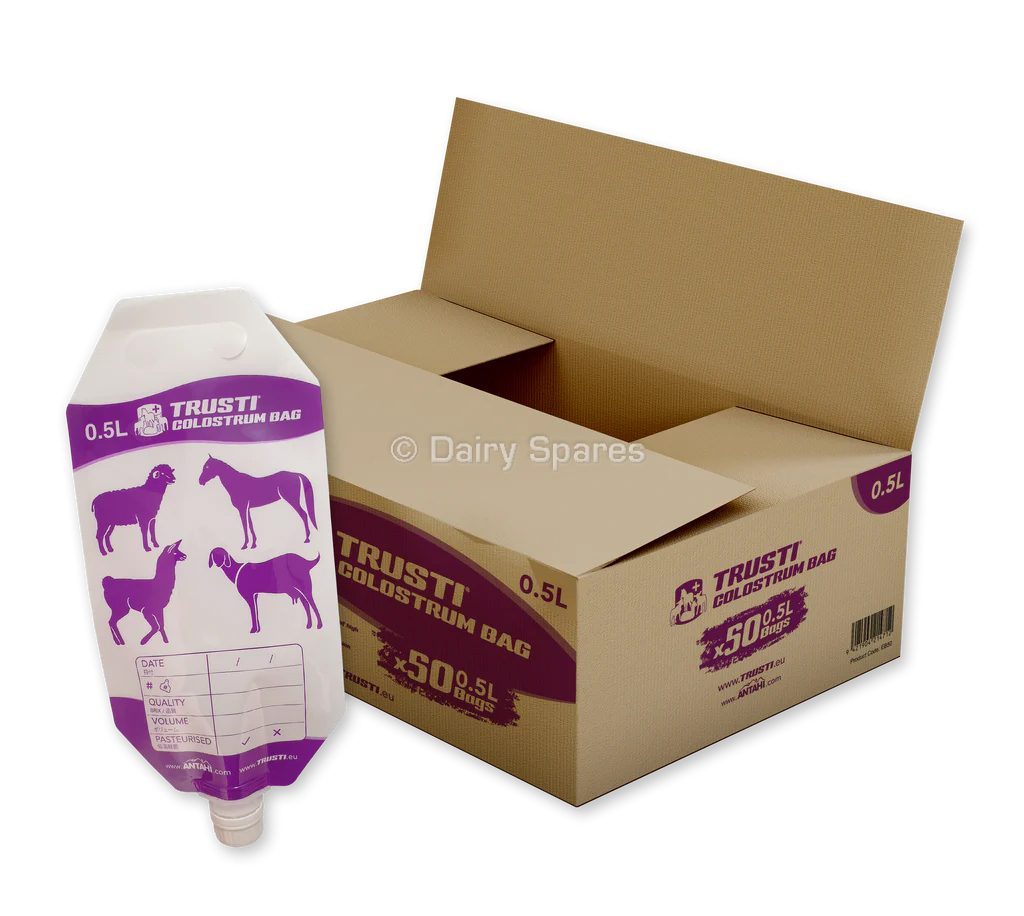 Trusti Colostrum Bag For Lambs and Kids (50 Bags) ½ltr – ANT41H ANT41H
