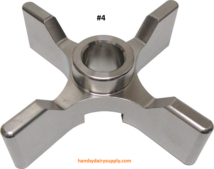 Impeller 3 7/8 for #4 Thomsen & Kleen-Flo Transfer Pump