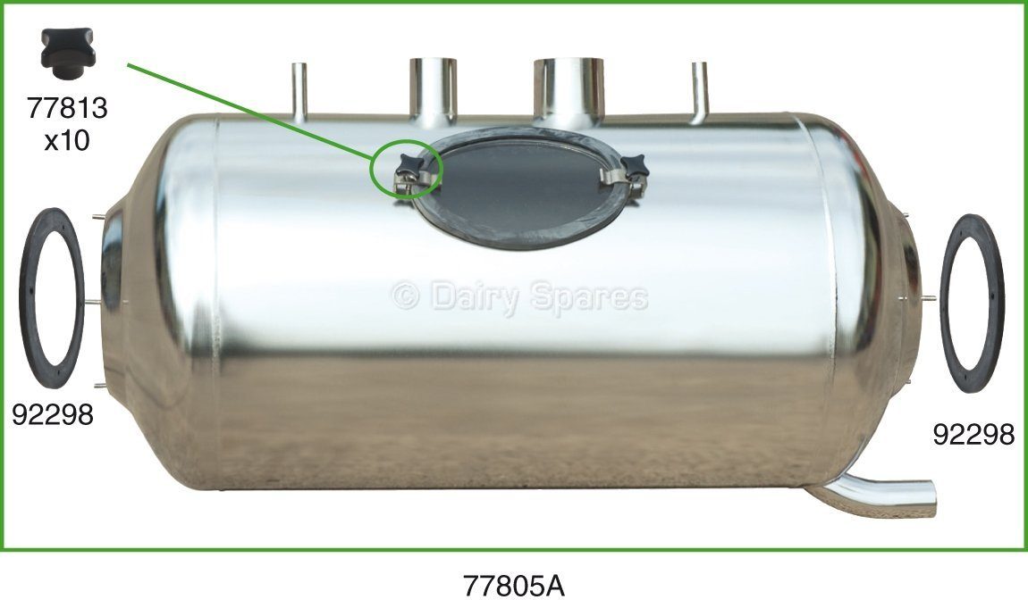 Securing Nut for Glass Viewing Window and Vessel Entry Cover (Single) – 77813