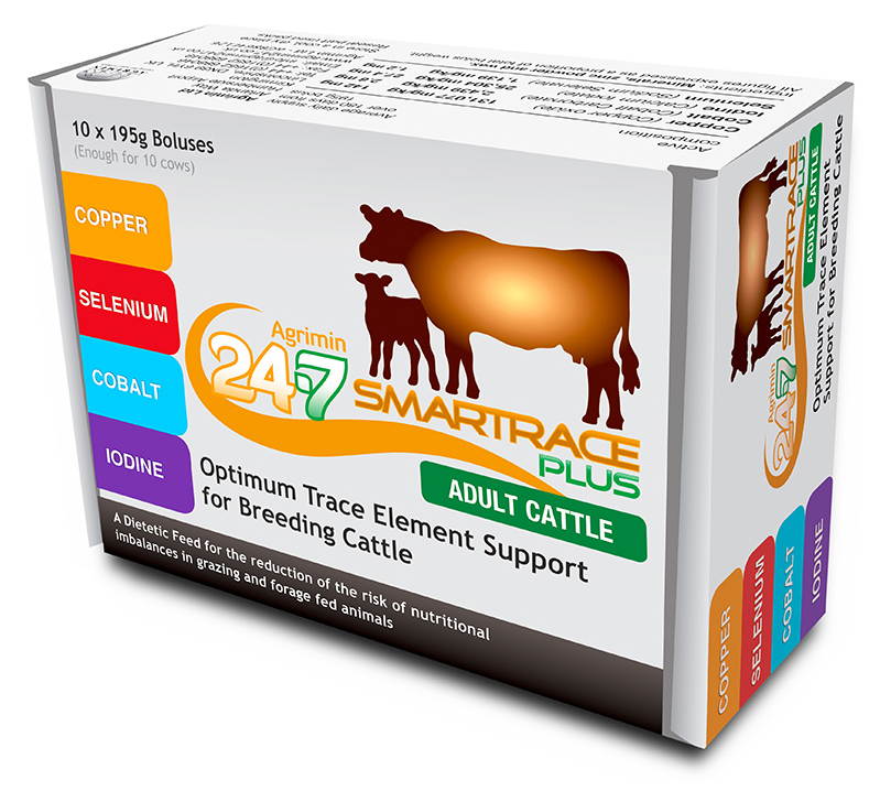 Agrimin 24-7 Smartrace Plus – Adult Cattle – 195g x 10