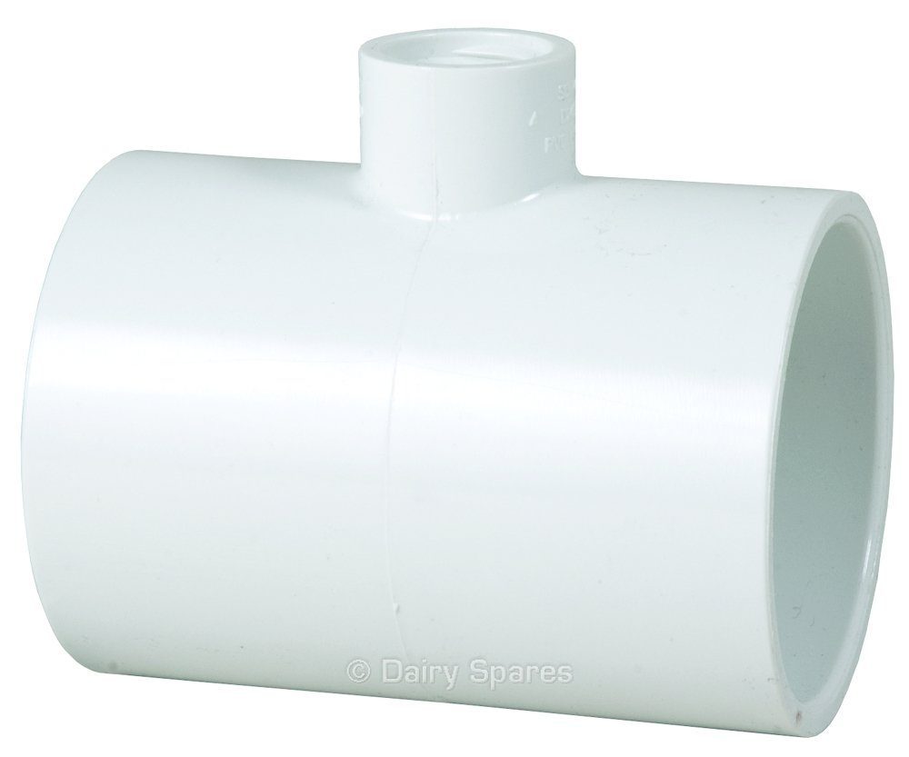 PVC Tee with BSP Branch (Socket/Female Thread/Socket) – 11597
