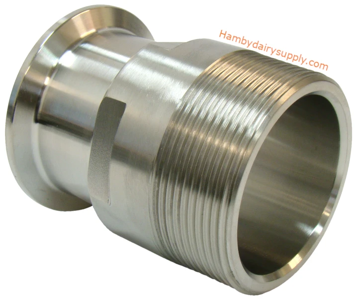 Clamp x MPT 2 x 2 Stainless Steel Adapter 4999-1000-912