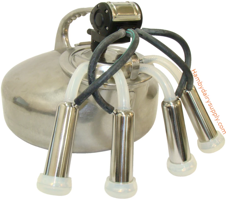 Reconditioned Surge Bucket Milker with standard bore clear silicone inflations - Call To Order