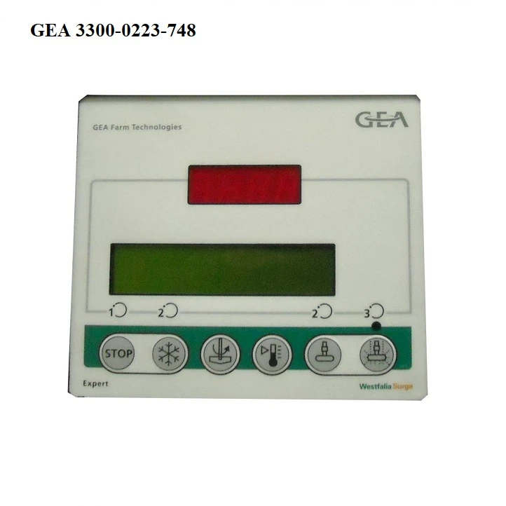 GEA Expert Milk Tank Control front sticker 7750-0112-148