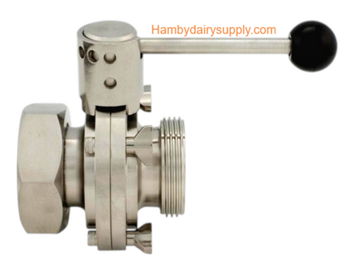 1.5 inch Milk Tank Valve ACME Thread
