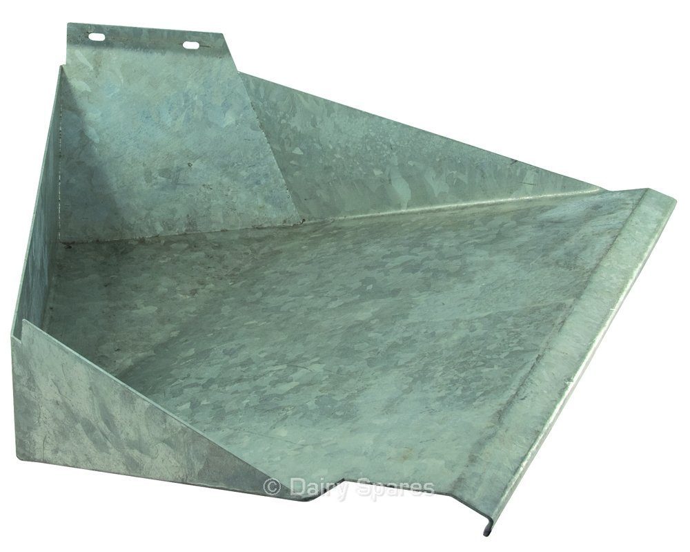 Greenoak Feed Manger Pan Only 50° Left Hand Galvanised – 70724L 70724L