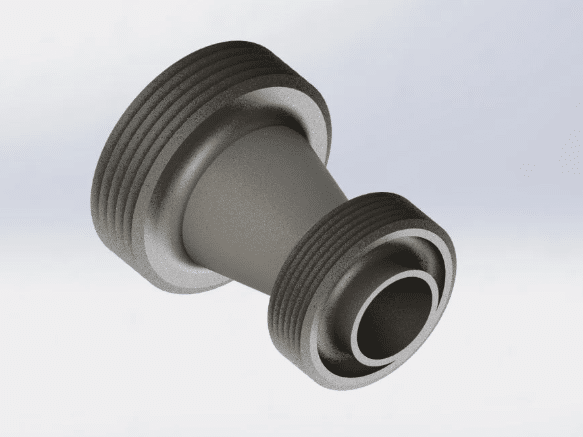 1.5″ RJT Male to 1″ RJT Male Stainless Steel SSF15