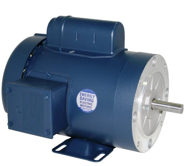 1 HP 1 PH Milk Pump Motor for DeLaval, SP, Universal & Westfalia WLT Keyed Shaft 4999-1011-123