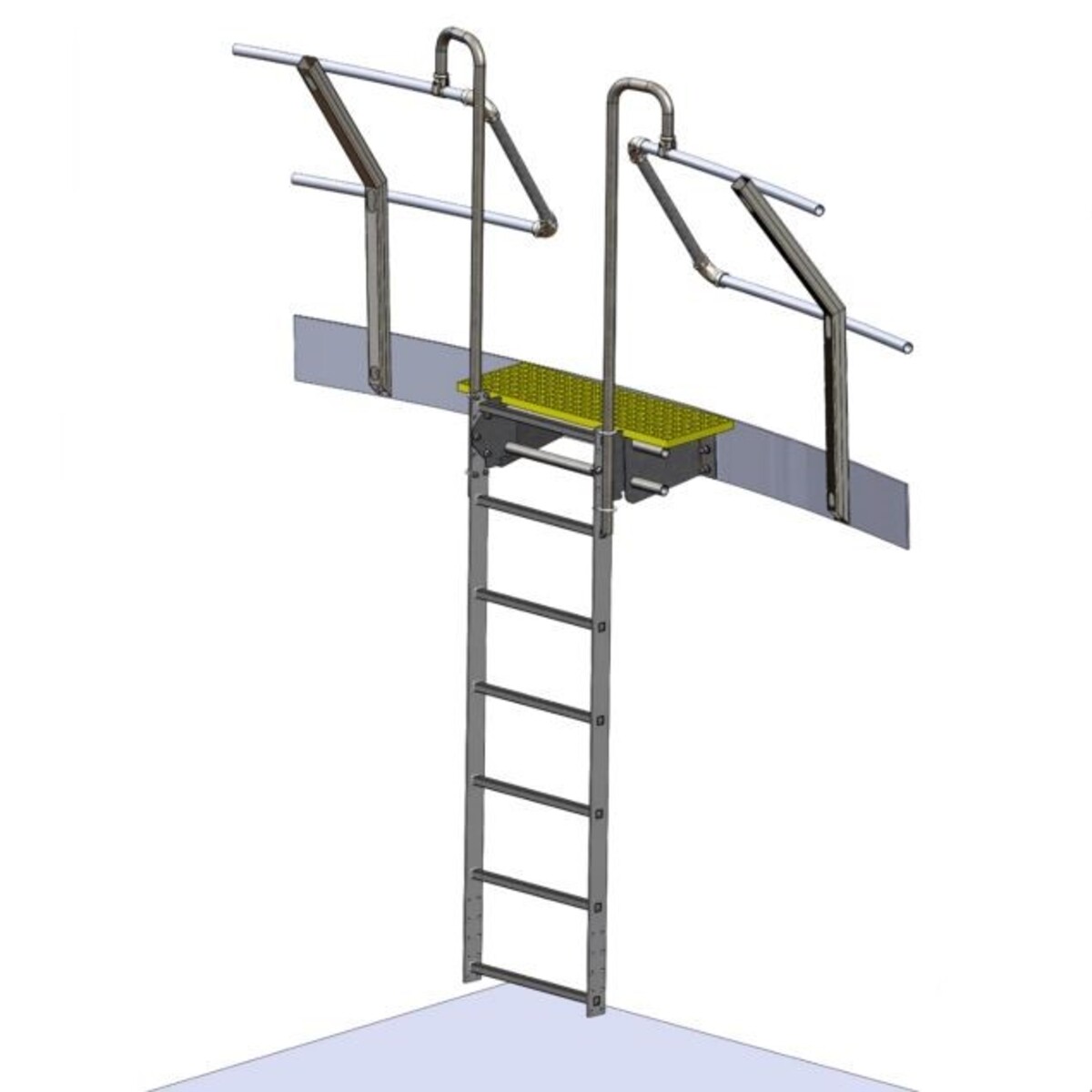7 Rung Welded Ladder Kit For T8500 8802-4230-600