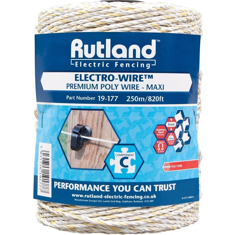 Rutland maxi-electro-wire 250m 486177R