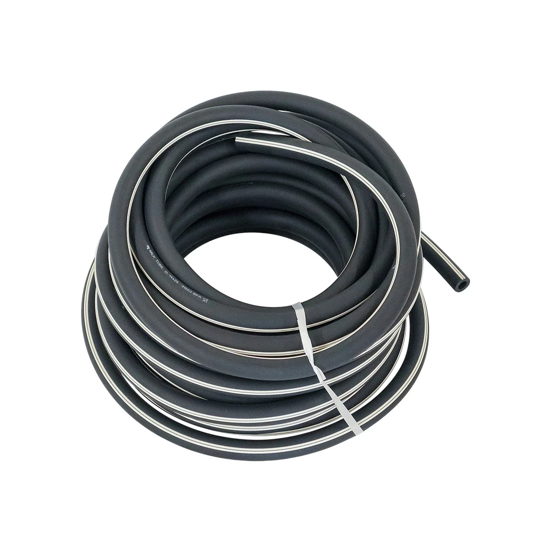 Milk hose, 20 Meters - Ø14mmXØ25mm/2 white stripes (Aftermarket)