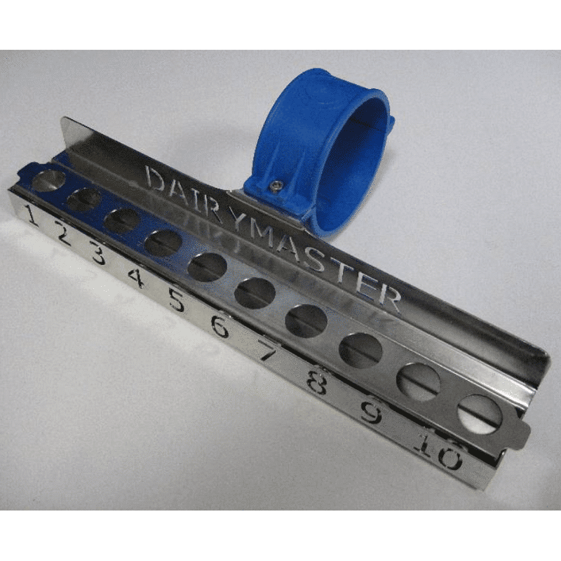 Dairymaster milk meter sample bottle rack 1-10 (4.0″)