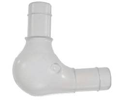 1/2 x 1/2 Vented elbow for goat milker