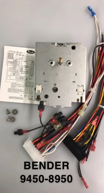 Main Timer with wiring harness for Bender 8950 pipeline washer 4999-1010-507