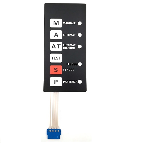 Tastaturfolie passend für DeLaval AlfaDast (Kabel nach unten) | 7040197-80 7040197-80