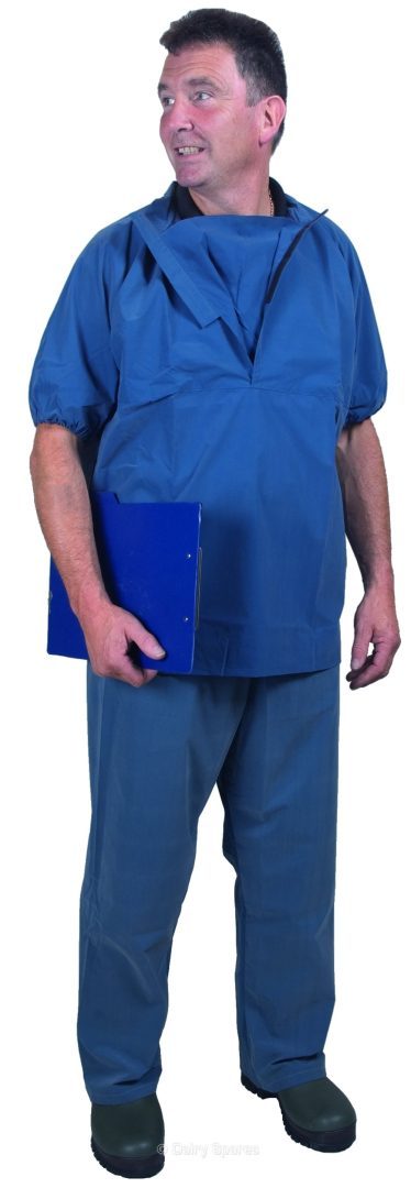 Neoprene Parlour Jacket Short Sleeved Blue – CL11L CL11L