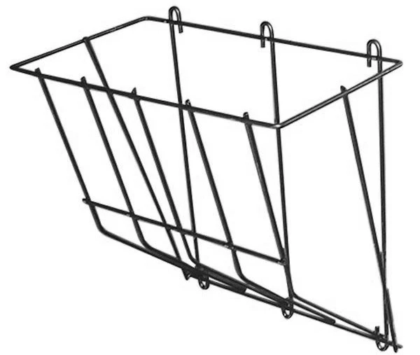 SMALL BLACK HAY RACK - 17 inch K3230