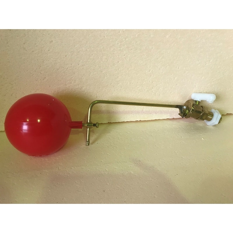 Loheat cold water brass ball valve (complete)