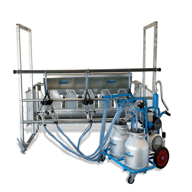 Milkplan armektron complete goat sheep milking unit MPF4S