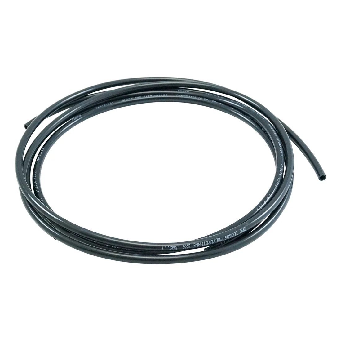 Air hose 6 mm. - black