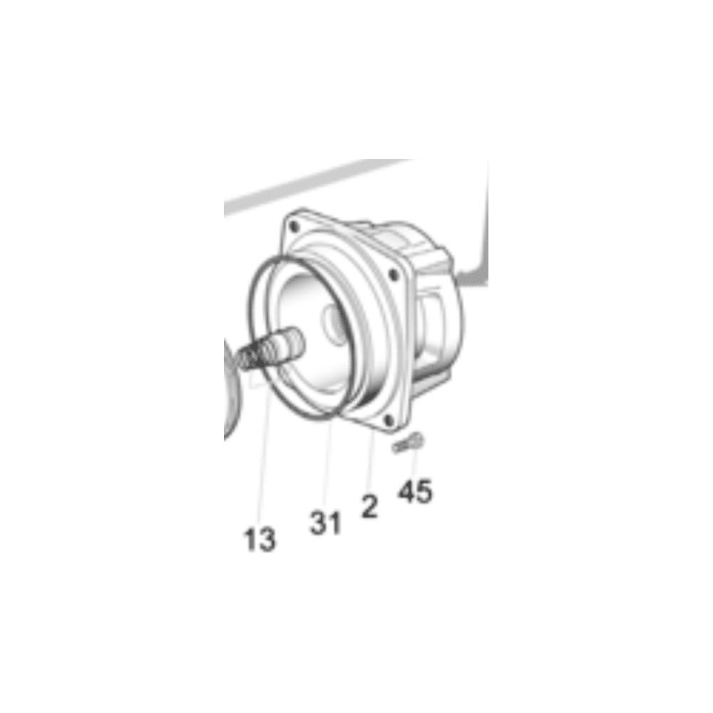 Motor pump end housing for KFH450(-T) & KFH350-002(-T) KFH350-002