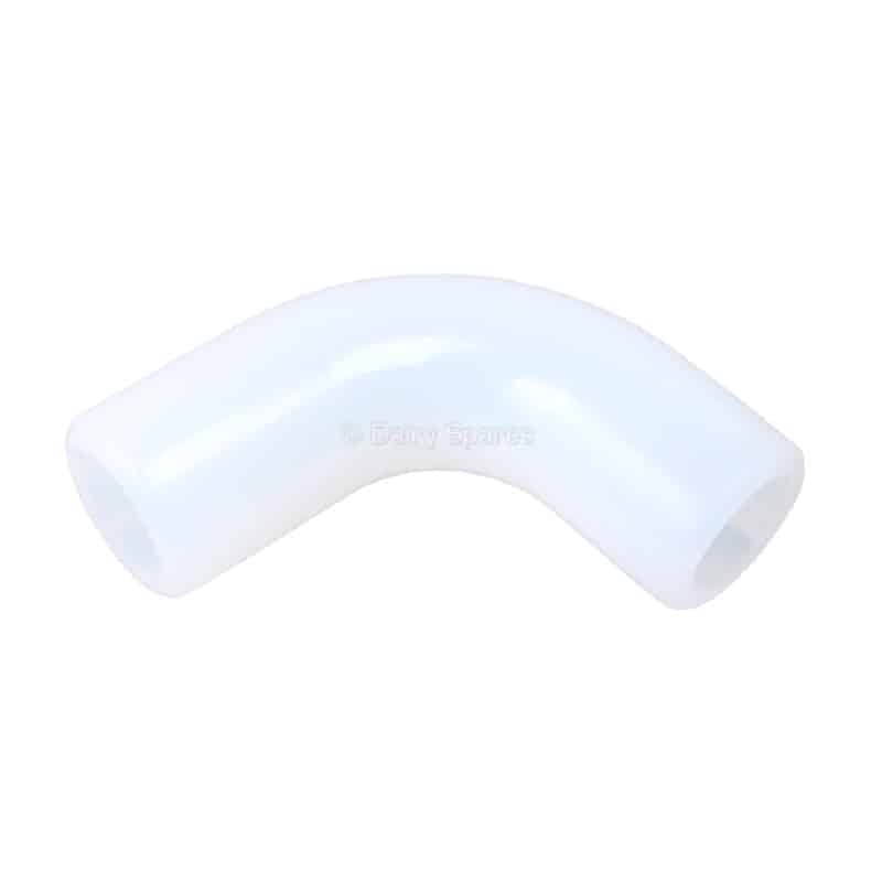 Clear silicone easy bend swept bend 40mm SF31
