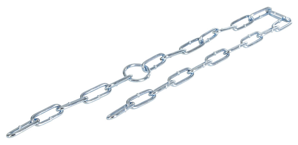 Aufhängekette mit Ring, Gliedstärke 4mm