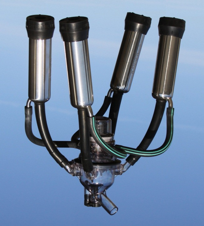 Out of Stock! NuPulse Full Flo Cow Milker Unit with shutoff for parallel parlor 12300+12360