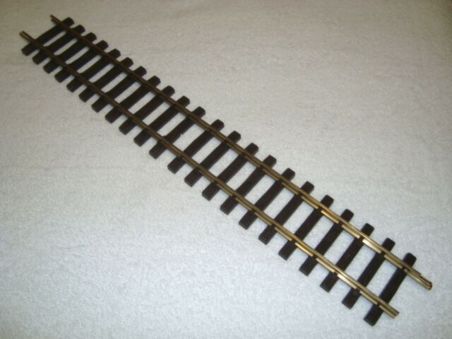 Sold Out - LGB 2 foot straight brass track - G scale - used in very good condition 816-449-1314