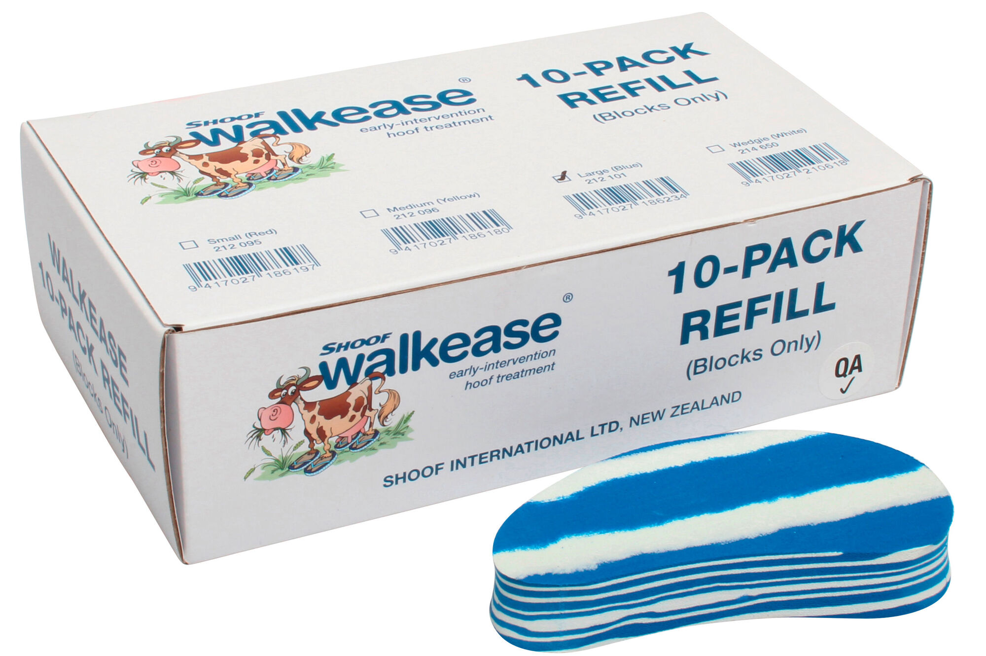 Klauenblock SHOOF Walkease | 10er Pack