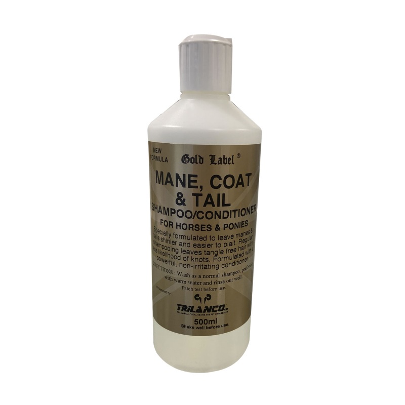 Gold Label Mane, Coat and Tail Shampoo Conditioner GLD0204