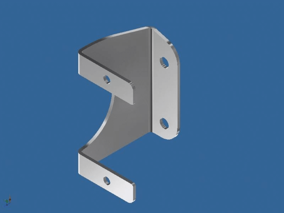 Aquajetz wash line pivot 2.5″ bracket back mounting plate