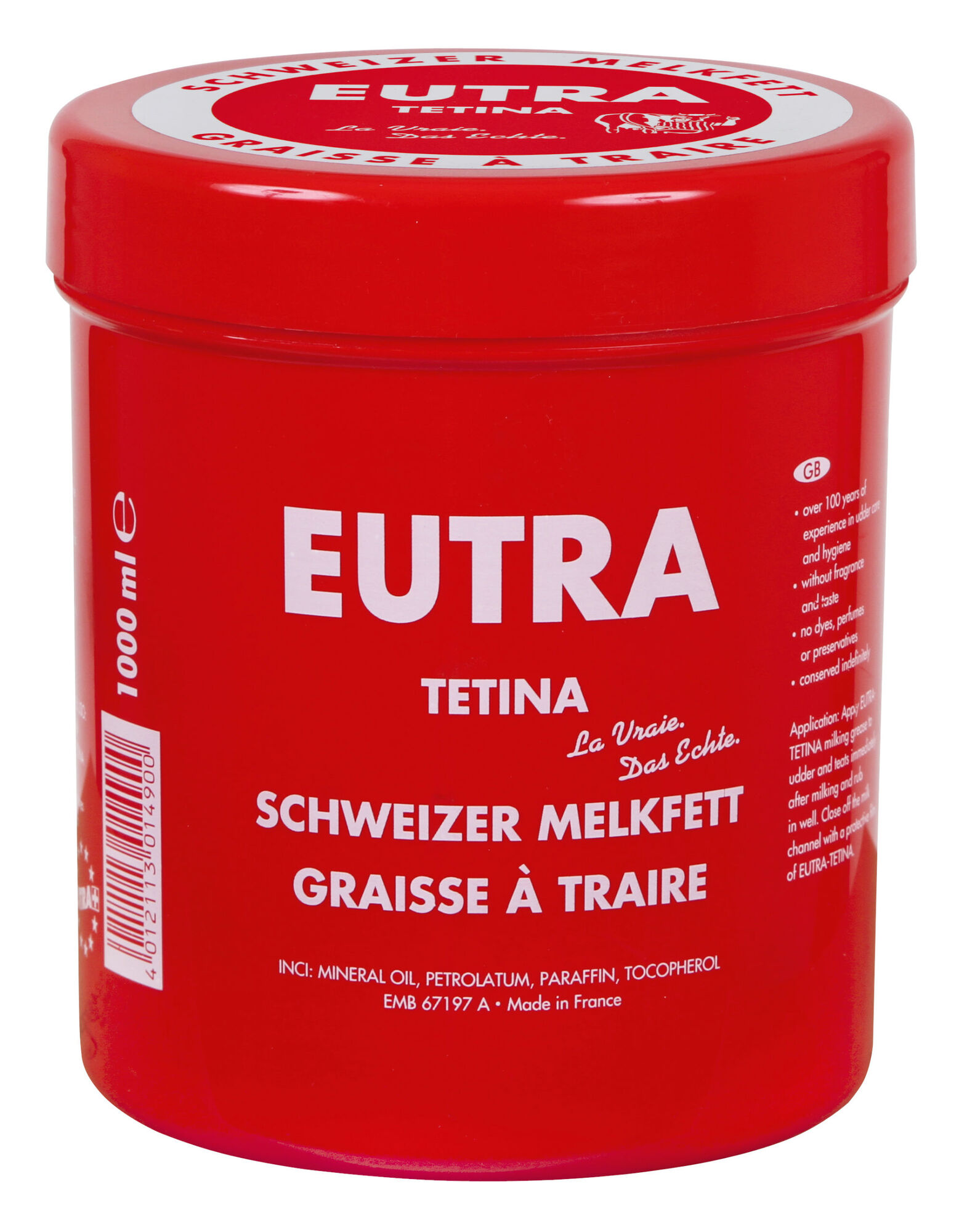 Eutra Melkfett - Das Original aus der Schweiz