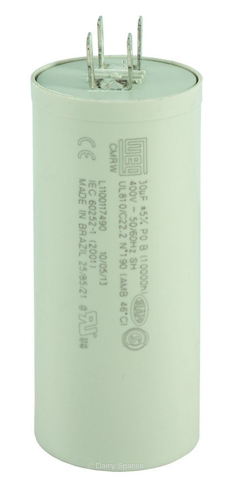 WEG Run Capacitor 30µF, 400V – WE003B WE003B