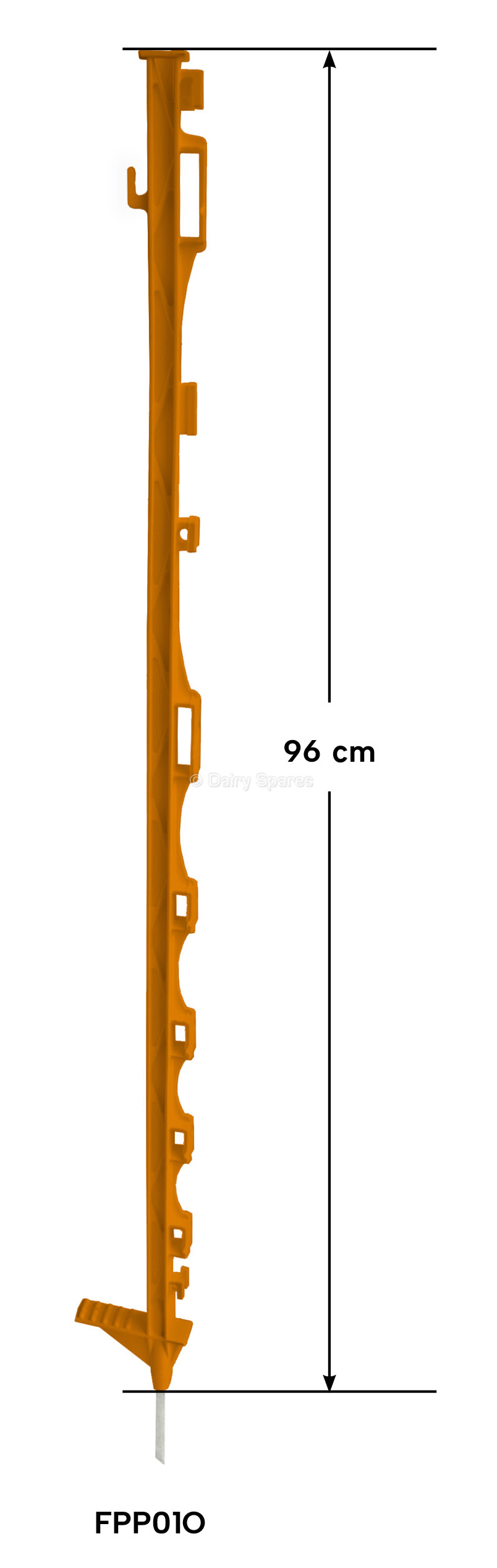 Plastic Fence Post Orange 96cm (10Pk) – FPP01O FPP01O