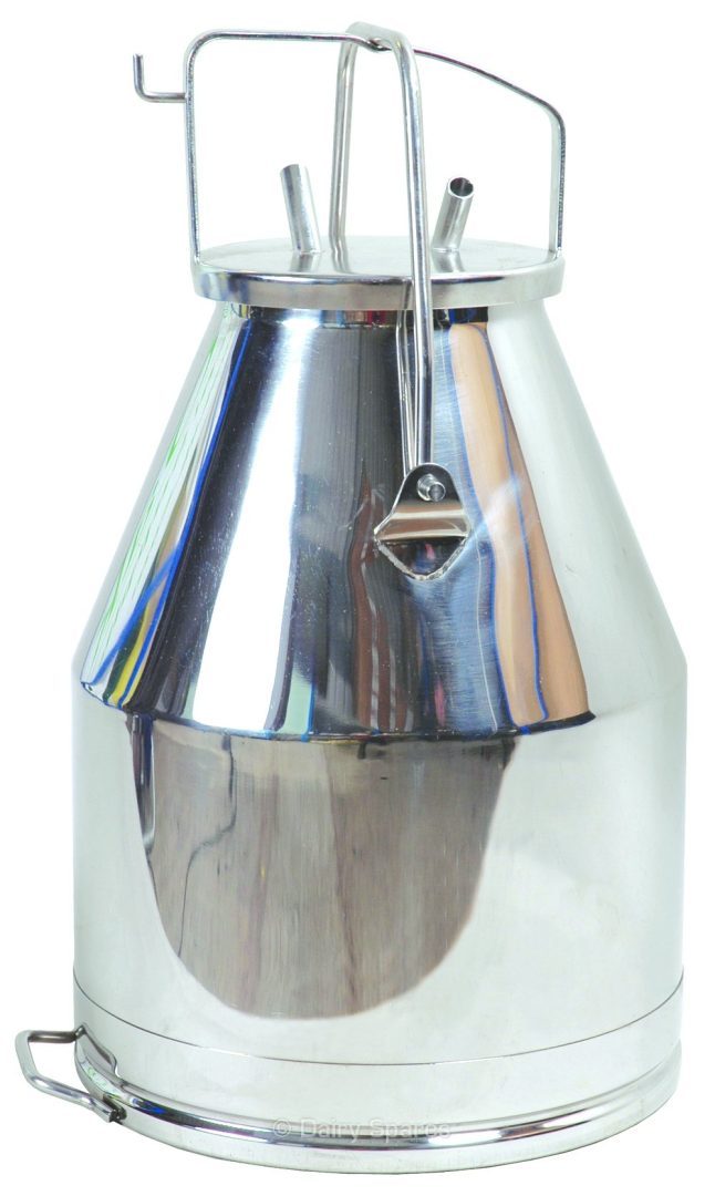 Greenoak Dump Bucket c/w Stainless Steel Lockable Lid 2 Port – DB202C DB202C