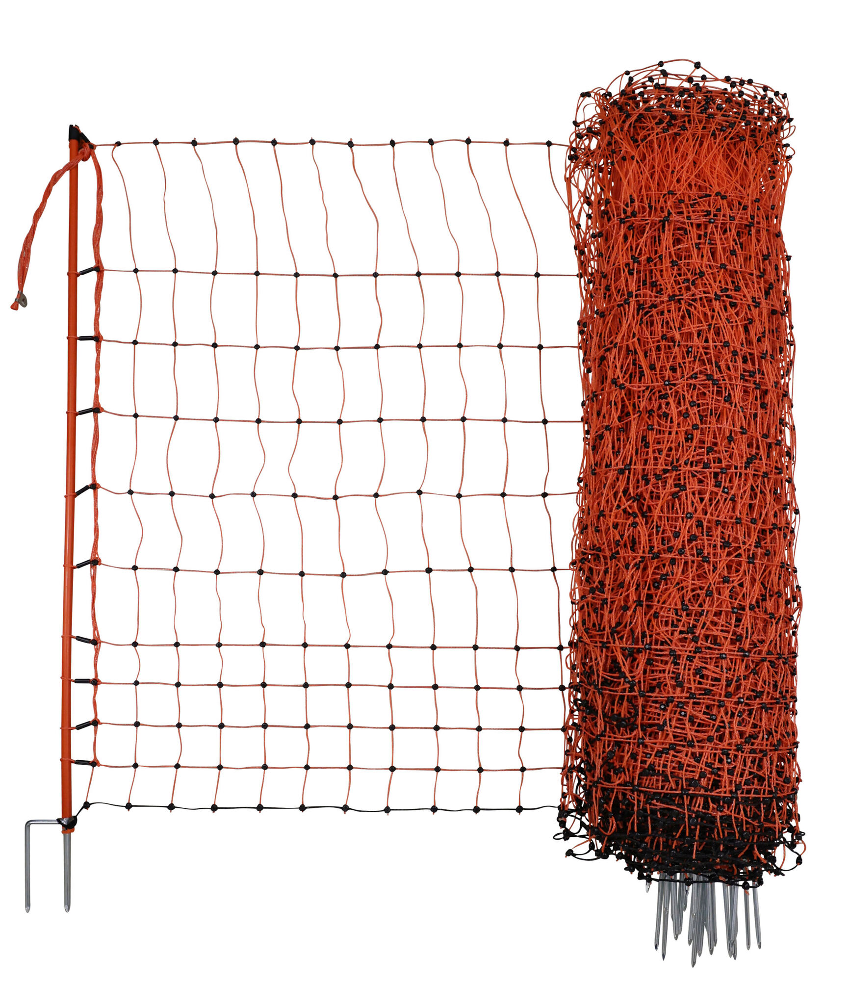 Geflügelnetz, 106 cm, Doppelspitze, elektrifizierbar | 50 Meter