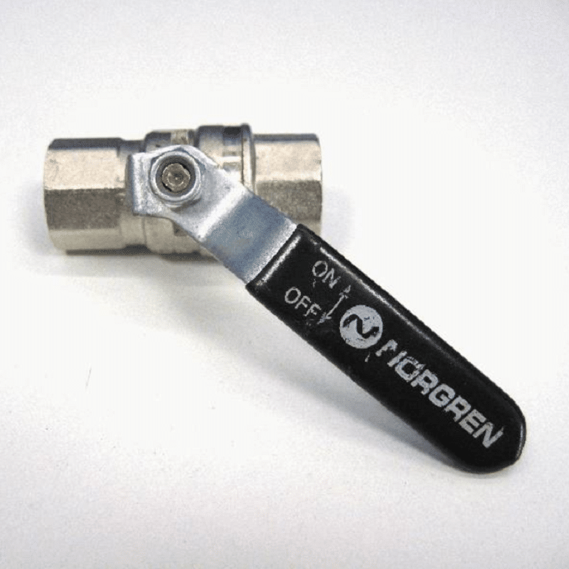 Dairymaster autowasher 1″ ball lever valve