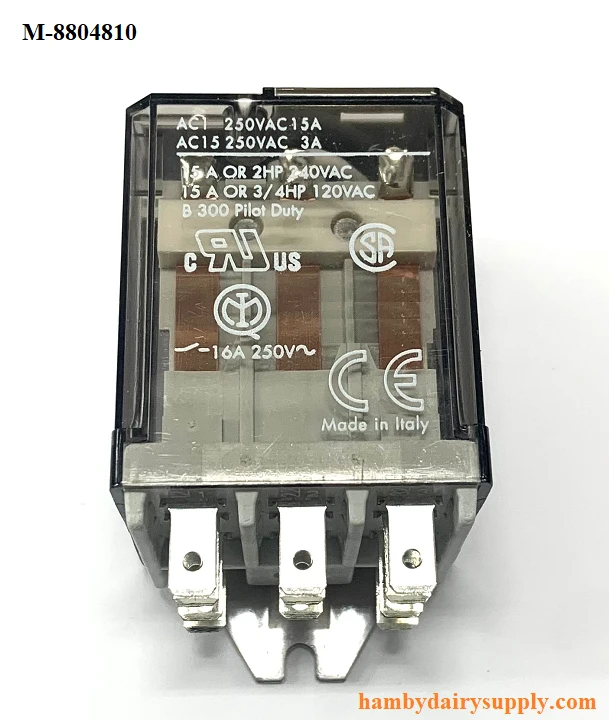 COOLING Relay for Mueller Digital Control - 24v coil 7750-0081-558