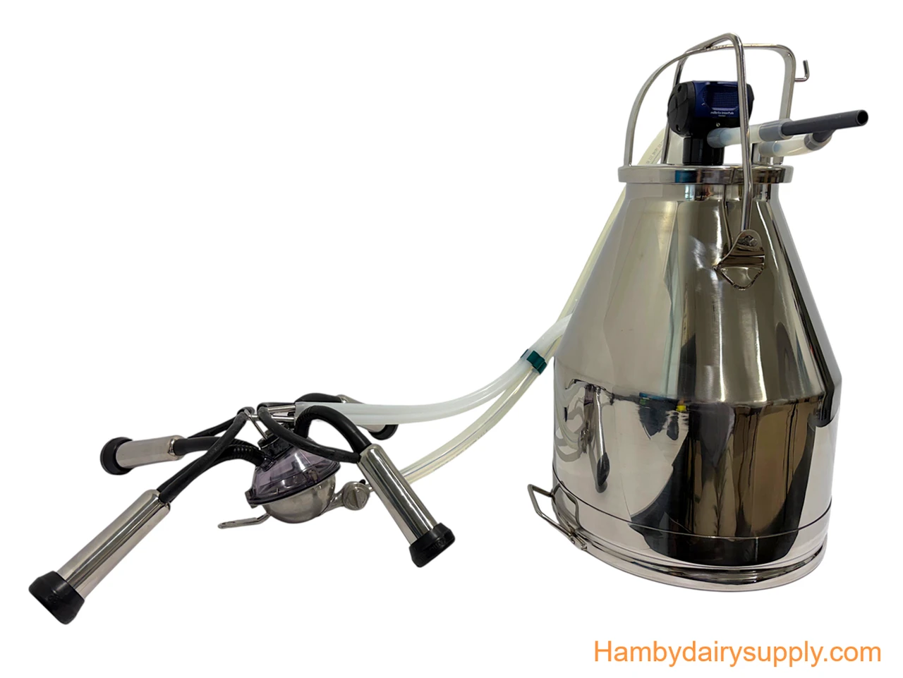 Clear Top Improved Cow Bucket Milker with Grade A stainless steel bucket