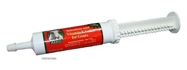 Vitamin E & Selenium Gel - 40 dose tube - All Natural